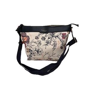 RADLEY London Multicolor Sketchy Floral Medium Ziptop Crossbody Bag EUC
